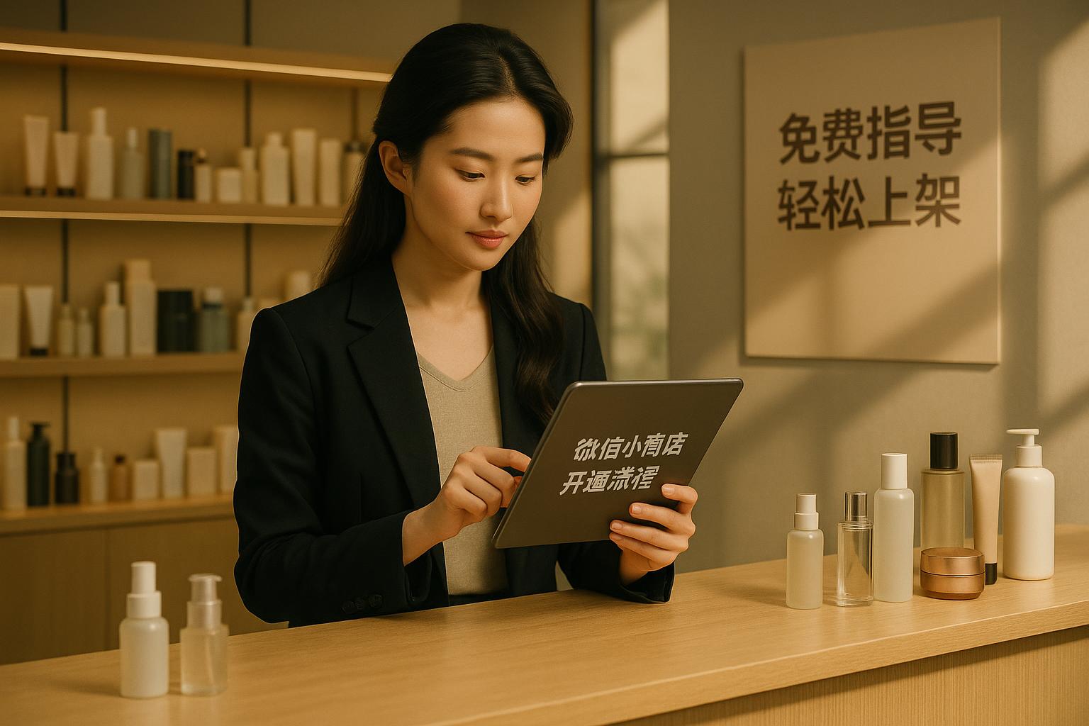 化妝品店小程序要不要開？開通流程、工具與低成本玩法