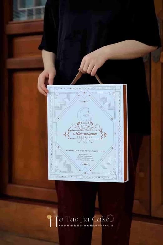 白色宫廷（养生月饼8枚，选月饼联系客服） 商品图0