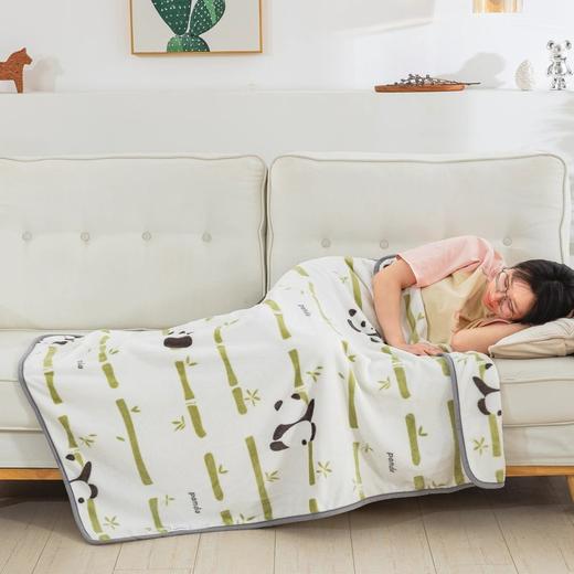 【多样屋专柜】雅鹿 牛奶绒披肩盖毯100*140cm 商品图1