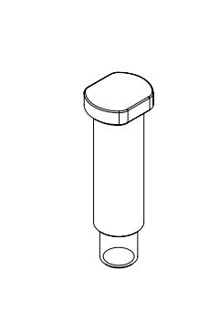 极飞 P60Pro/P150Pro 2025款 扁位销轴 农业无人机配件 商品图0