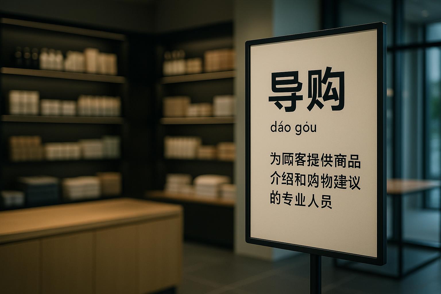 导购的定义是什么？实际工作包含哪些内容