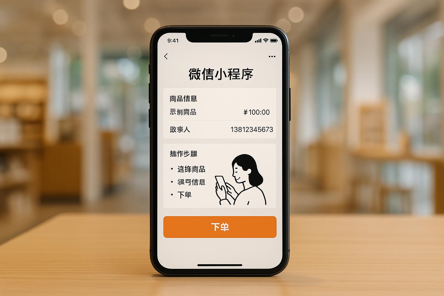 微信小程序商城下单有哪些基本步骤？