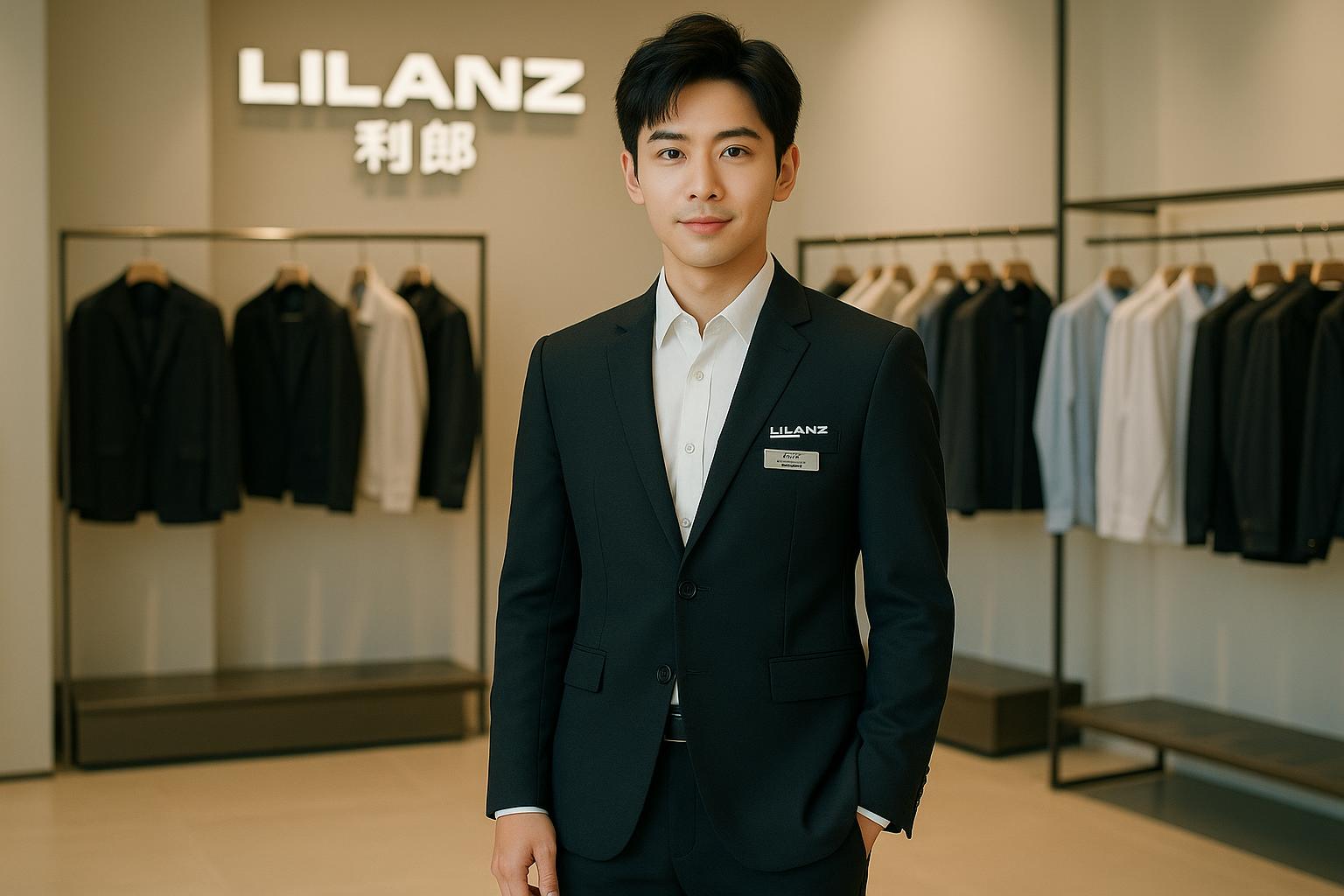 利郎门店导购工作服长什么样？