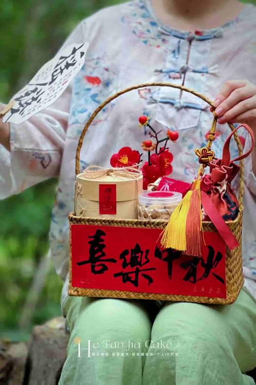 喜乐中秋（养生月饼3枚➕养生曲奇➕0蔗糖杏仁太妃糖➕养生坚果燕麦➕养生雪花酥） 商品图5