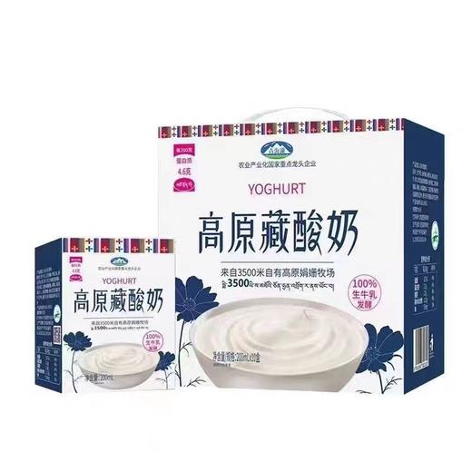 高原藏酸奶小方砖(娟姗牧场) 商品图0