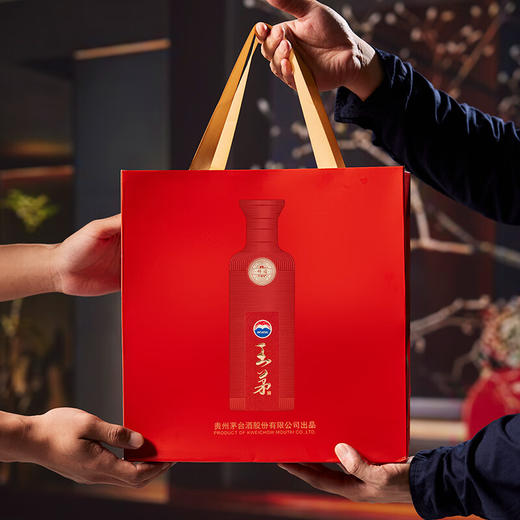 【限量首发】茅台股份 王茅 祥阖（红） 53度 500ml 商品图4