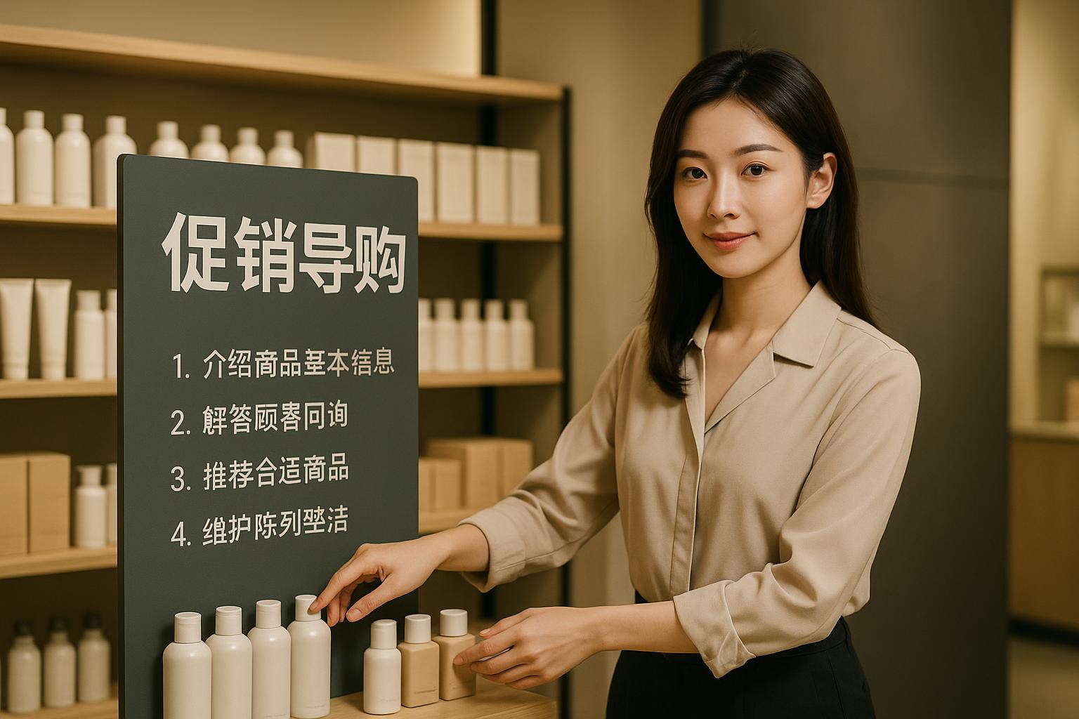 促销导购的主要职责有哪些？