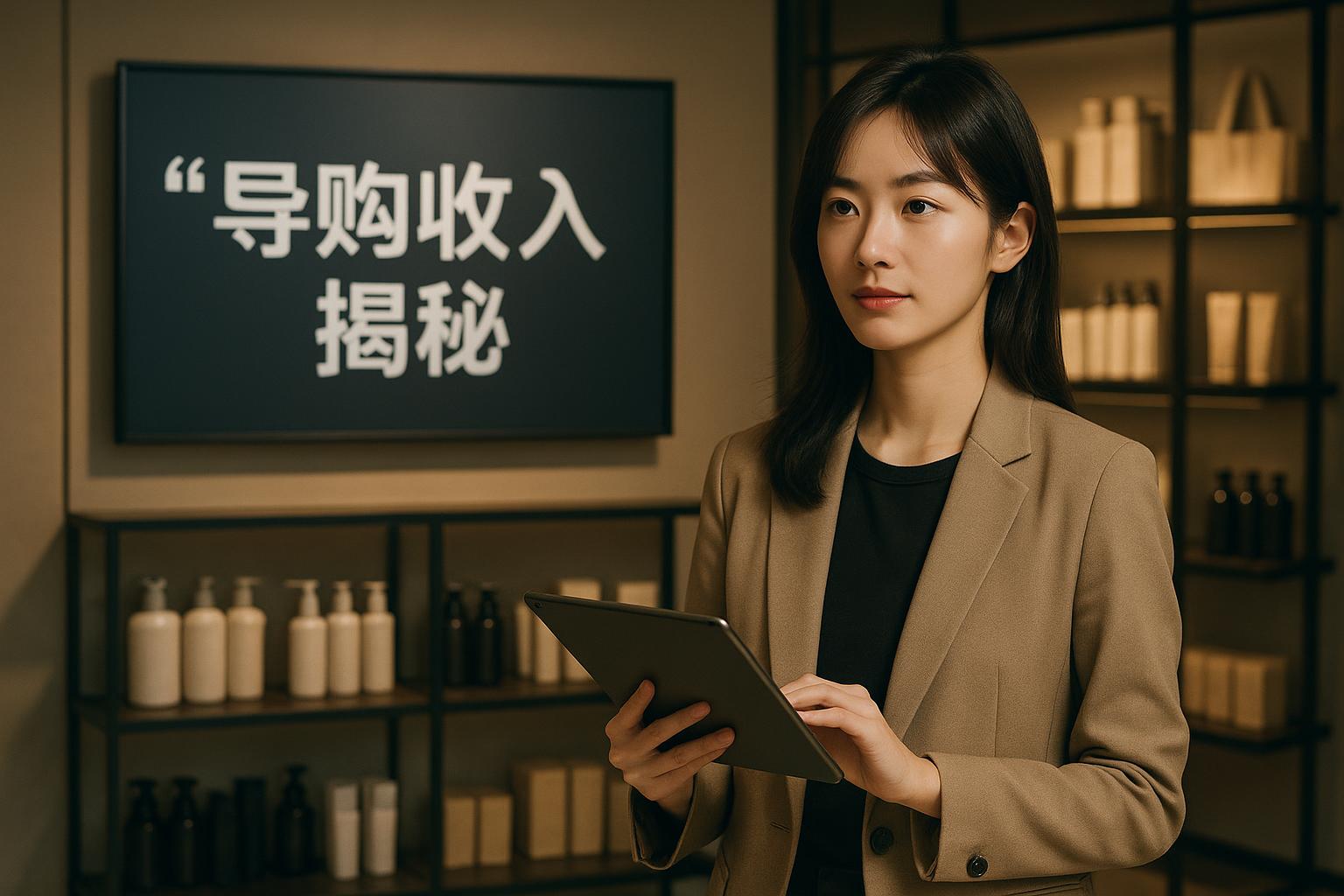 导购主要靠什么赚钱？底薪+提成模式解析