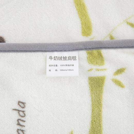 【多样屋专柜】雅鹿 牛奶绒披肩盖毯100*140cm 商品图9