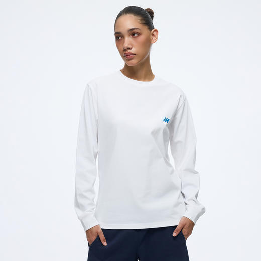 WassupHouse索罗娜运动速度感印花长袖T恤 商品图2