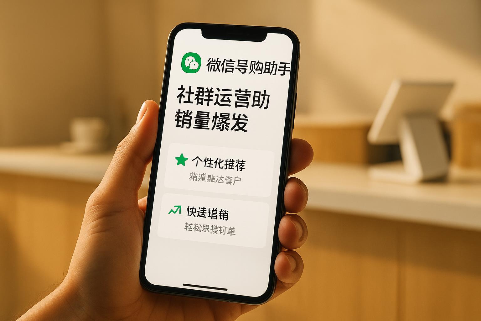 如何用微信导购助手精准吸引流量？