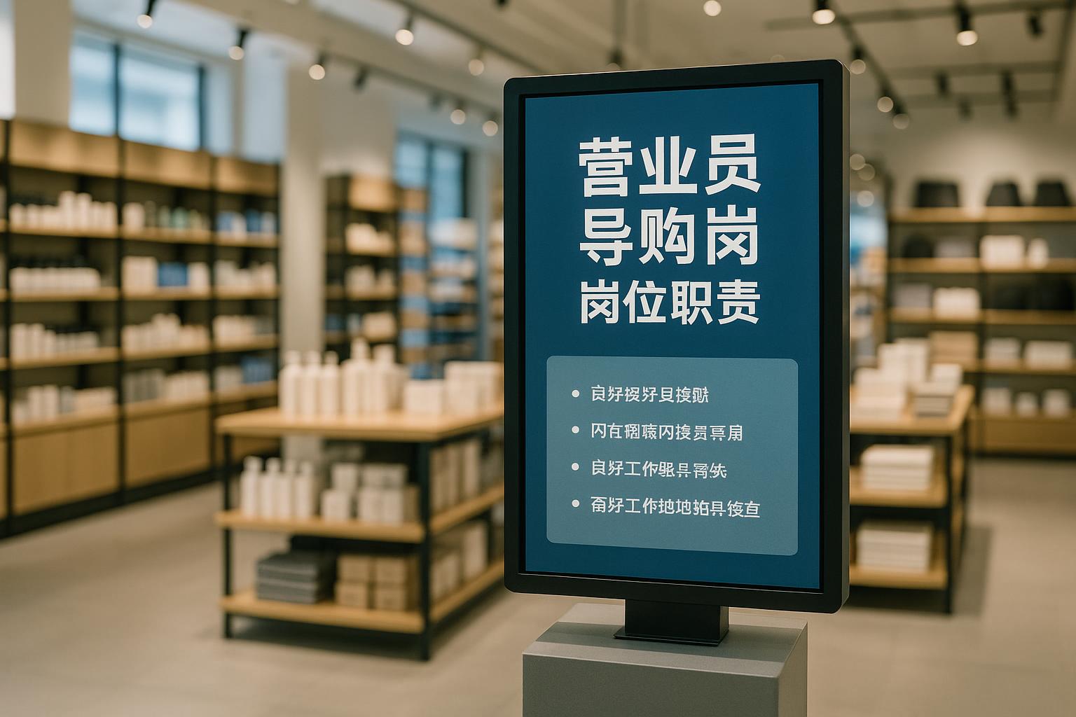 营业员导购主要做哪些工作？