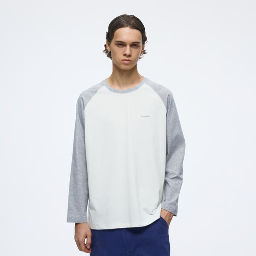 WassupHouse撞色插肩长袖 商品图0