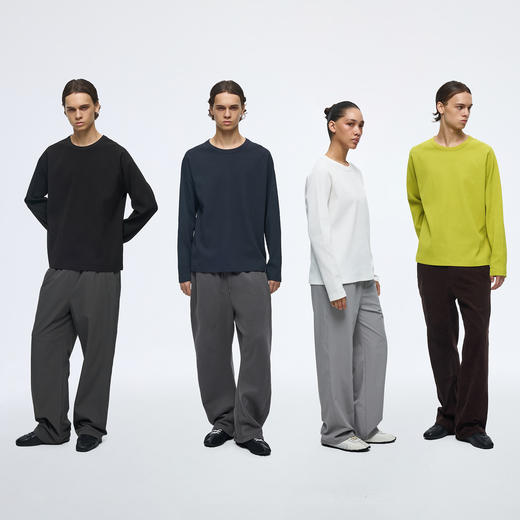 WassupHouse25华夫格插肩长袖 商品图4