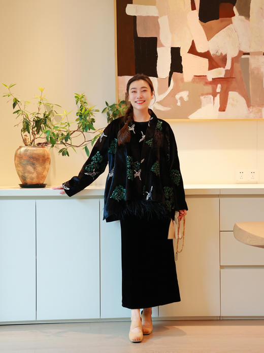 【抖音专属】松鹤延年·新中式上衣（25805108-松鹤延年） 商品图4