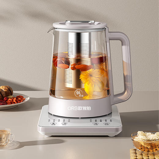 【多样屋专柜】欧锐铂 元气满满-底座纯钛养生壶1.5L 商品图0