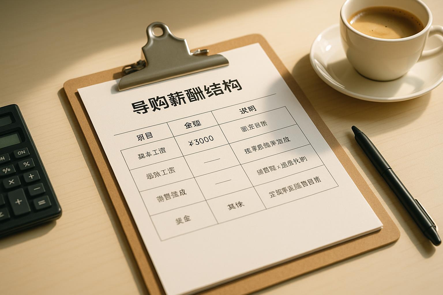导购底薪一般是多少？
