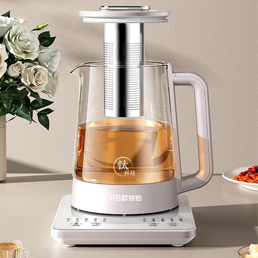 【多样屋专柜】欧锐铂 元气满满-底座纯钛养生壶1.5L 商品图3