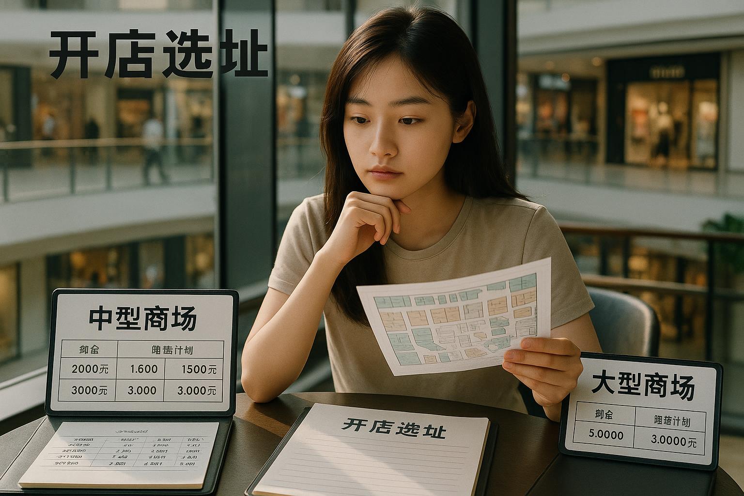 新手開店如何選址？避坑指南與中型商場優(yōu)劣分析