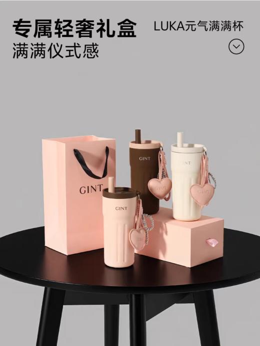 嘉特LU咔吸管保温杯GTZ-6341-060Y 商品图0