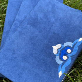 手绣刺梨花笔记本