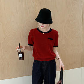 【预售7天】良木礼羊毛圆领上衣（Q2584123F）