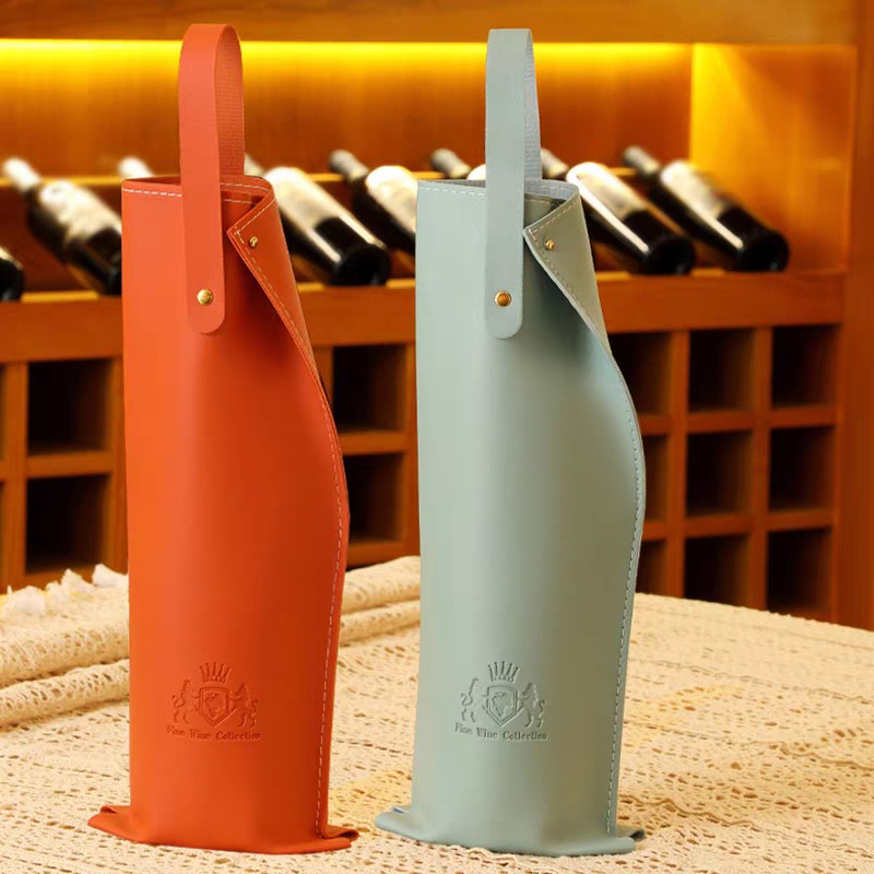 单支折叠红酒手提袋