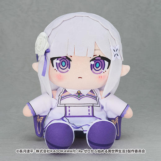 【GSC预售定金】毛绒玩偶 爱蜜莉雅／雷姆／拉姆／碧翠丝 Re：从零开始的异世界生活 第二季 商品图1