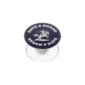 【丹宁星星】骑士精神 POPGRIP泡泡骚手机粘贴式气囊支架 Graphic平面系列 蓝色