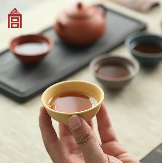 奉旨故宫文创五色紫砂杯礼盒茶杯高档茶具套装 生日礼物 伴手礼 商品图1