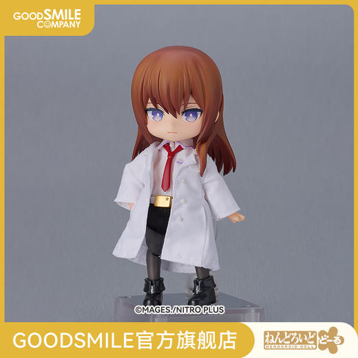 【GSC预售定金】粘土娃 牧濑红莉栖/服装套组 白衣Ver. 手办模玩 STEINS;GATE 商品图0