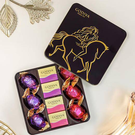 歌帝梵商务尊享巧克力礼盒10颗装85g/041312 一盒四味奢想多重风味 商品图0