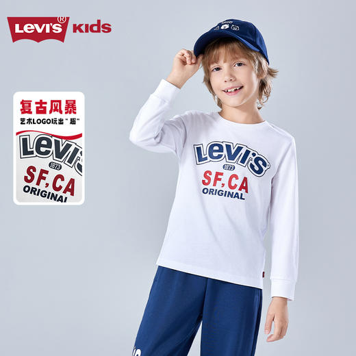 LEVIS 秋 大童小童 儿童童装T恤 LVB-LS-R626 商品图0