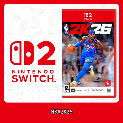 Switch2游戏 NS2 NBA2K26 中文版 商品图0