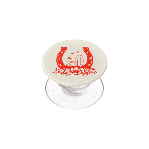 【丹宁星星】荒漠仙人掌 POPGRIP泡泡骚手机粘贴式气囊支架 Graphic平面系列 红色 星星 商品图0