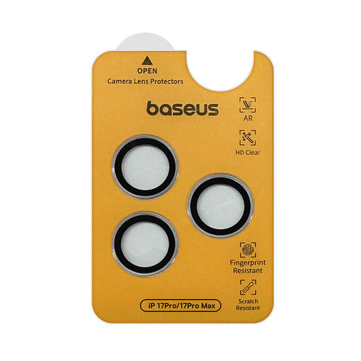 倍思 AR增透康宁镜头膜 For iP13-17 系列 透明（单片装 含：清洁包*1） 商品图4