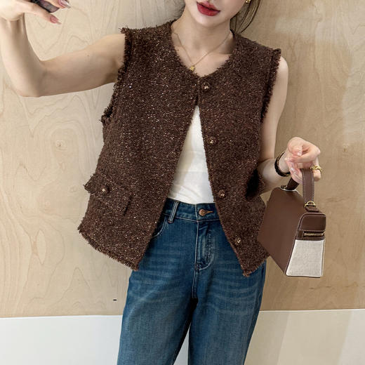 良木礼小香马甲（Q2584403） 商品图0