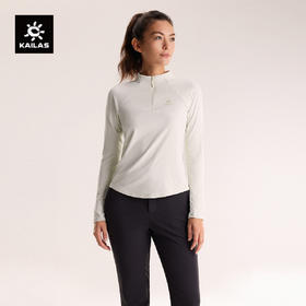 KAILAS凯乐石 冬青女款半开长袖抓绒衣  KG2532202