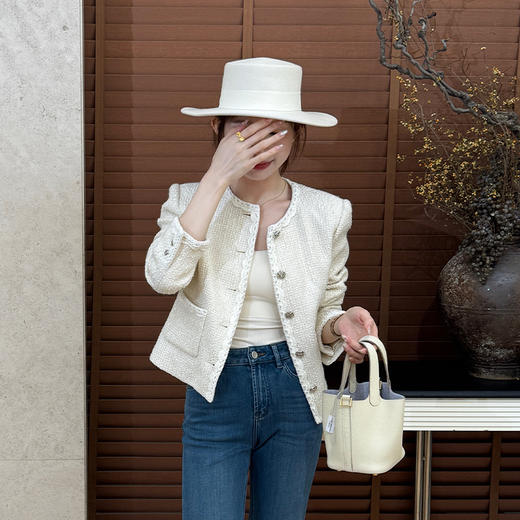 【部分现货】良木礼羊毛小香外套（7592） 商品图0