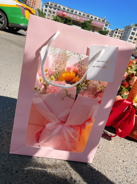 教师节手提袋伴手礼花束