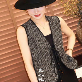 【预售7天】良木礼羊毛马甲（Q258264）