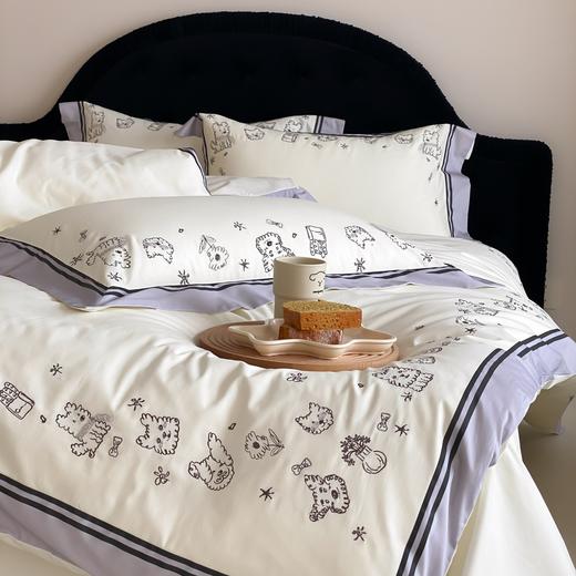 自然醒50支全棉磨毛四件套系列-汪星萌主AN 商品图9
