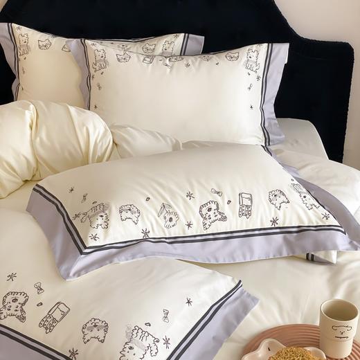 自然醒50支全棉磨毛四件套系列-汪星萌主AN 商品图5