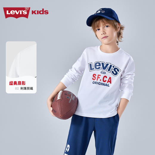LEVIS 秋 大童小童 儿童童装T恤 LVB-LS-R626 商品图1