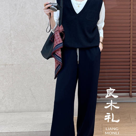 【特价不退不换】良木礼休闲系带长裤（神裤1号）（Q2584172） 商品图2