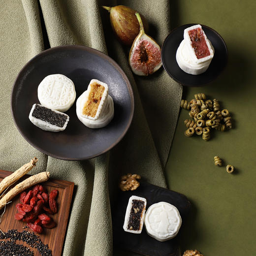 立家米月·本草集（药食同源）糕点礼盒320g/盒 商品图7