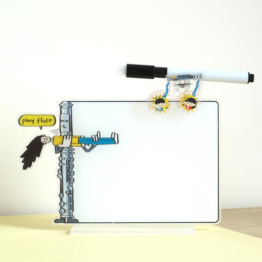 In-flute-nity 亚克力写字板 定制立牌 透明提示牌 商品图0