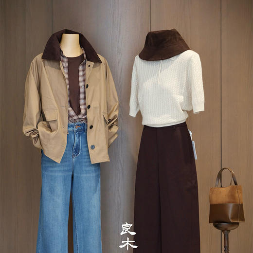 良木礼山羊绒上衣（Q2584263F） 商品图1