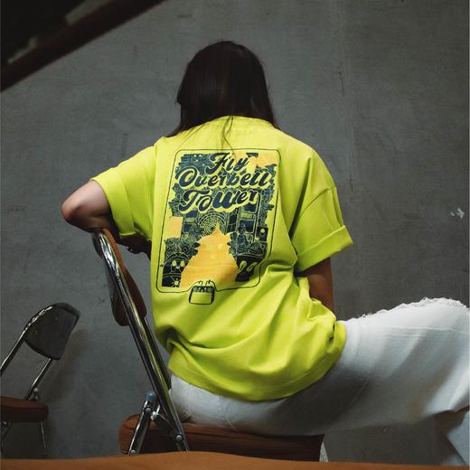 VANQ RIDGE万重飞跃钟楼款T恤墨绿/灰/荧光绿 商品图8