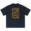 VANQ RIDGE万重解构钟楼T恤-蓝/黑 商品缩略图1